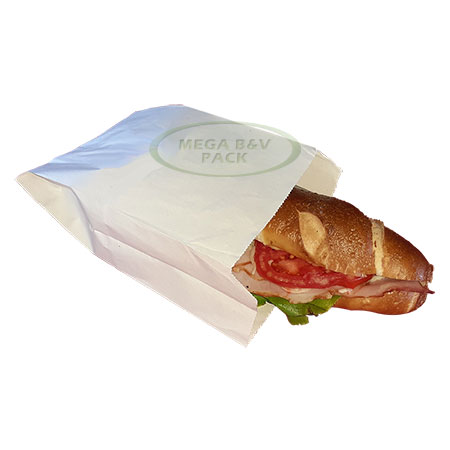 Papirne kese za sendviče 11x21 - bele
